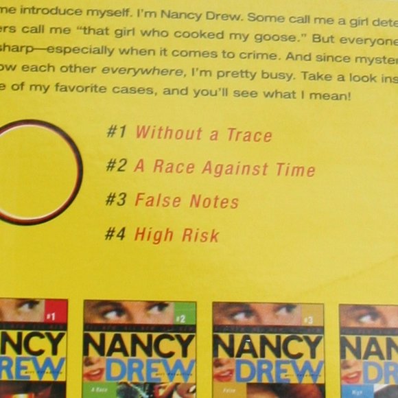Nancy Drew Sleuth Set (Bks 1-4) - Picture 7 of 7